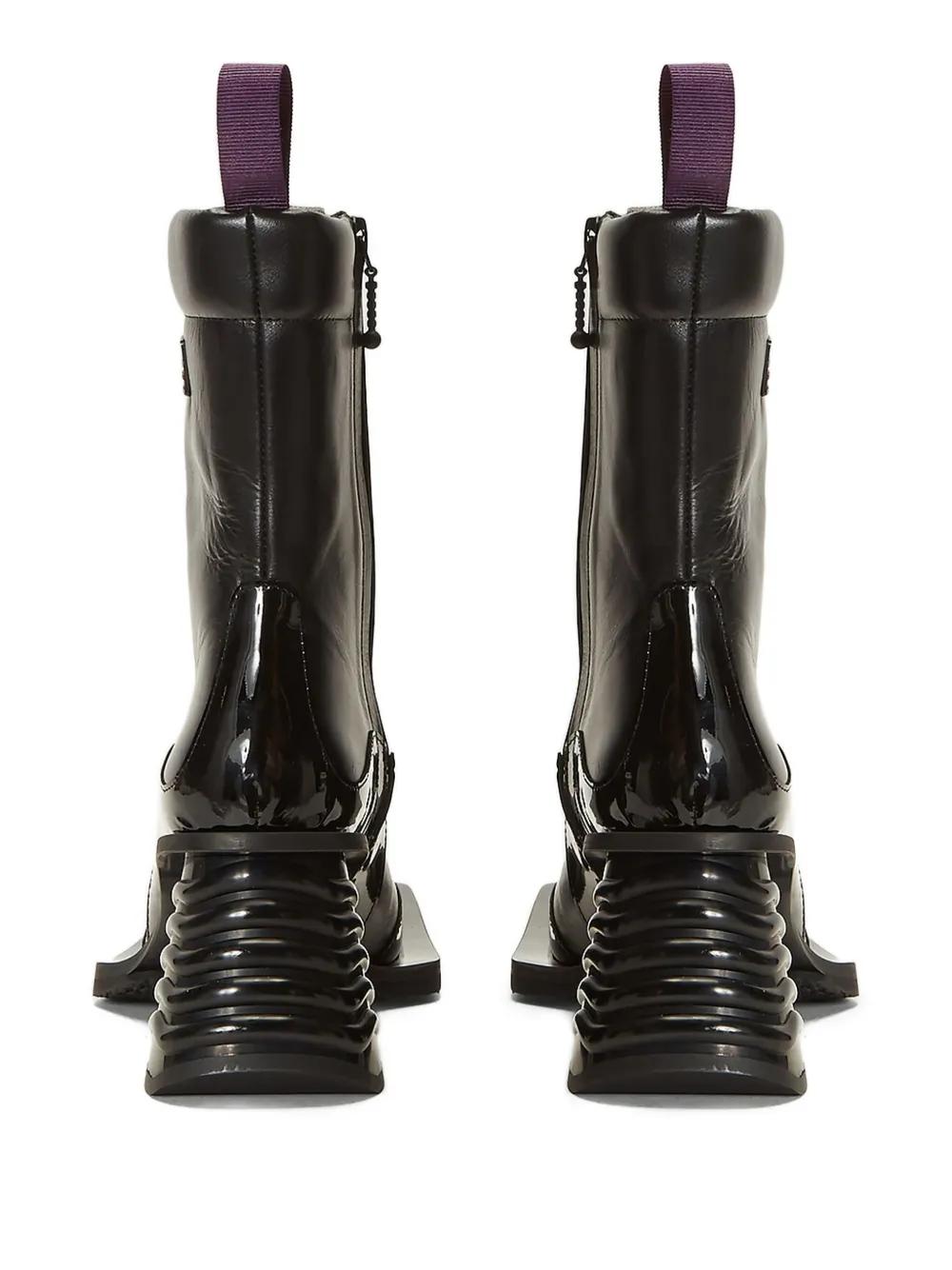 Eytys Gaia Leather Boots in Black | Lyst
