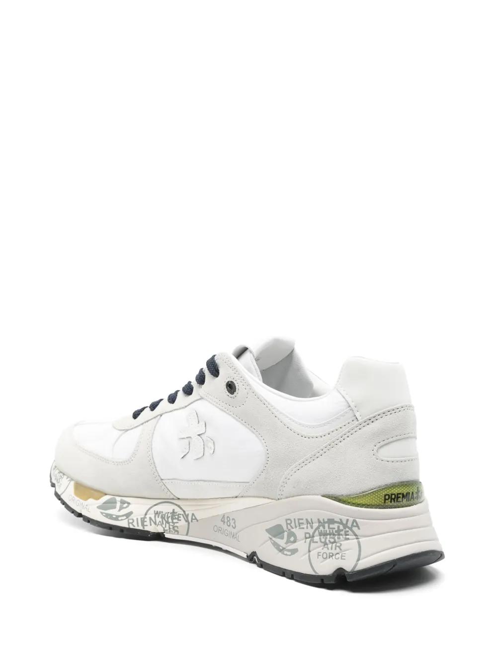 スニーカー PREMIATA Men Sneakers MASE 7238 White Premiata Mase-7238 White Sneakers for Men