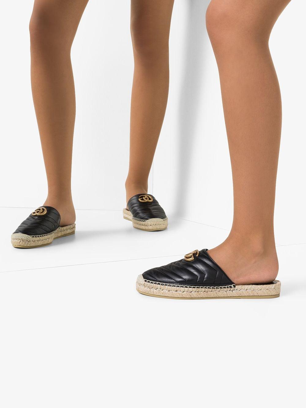 Gucci sale marmont espadrilles