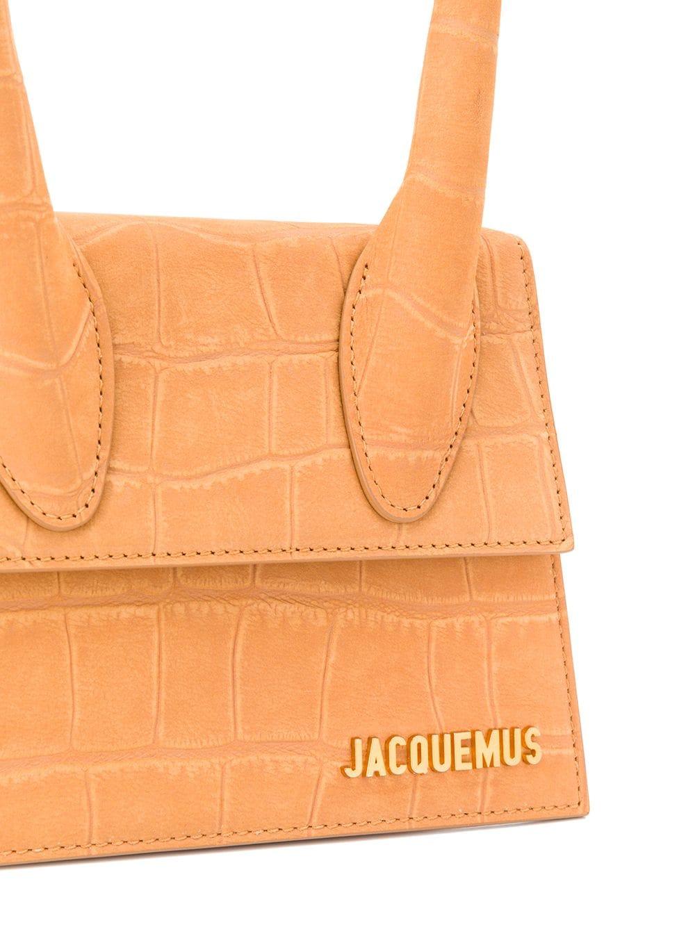 le chiquito noeud medium leather top handle bolsa