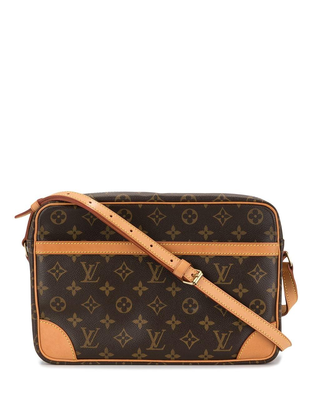 Louis Vuitton Leather Trocadero 30 Crossbody Bag in Brown - Lyst