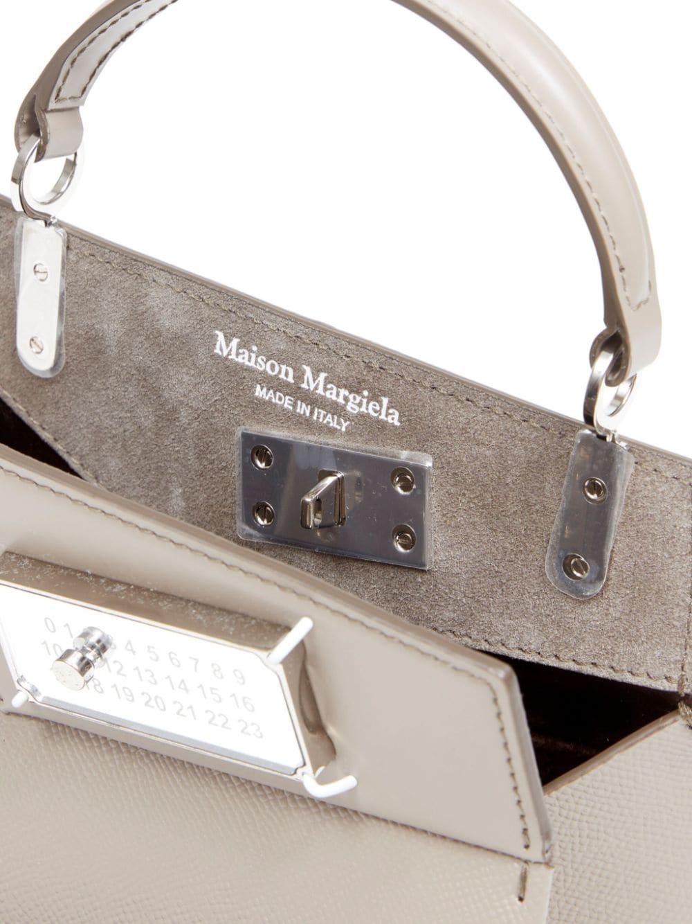 Maison Margiela Snatched Handbag Small in White | Lyst