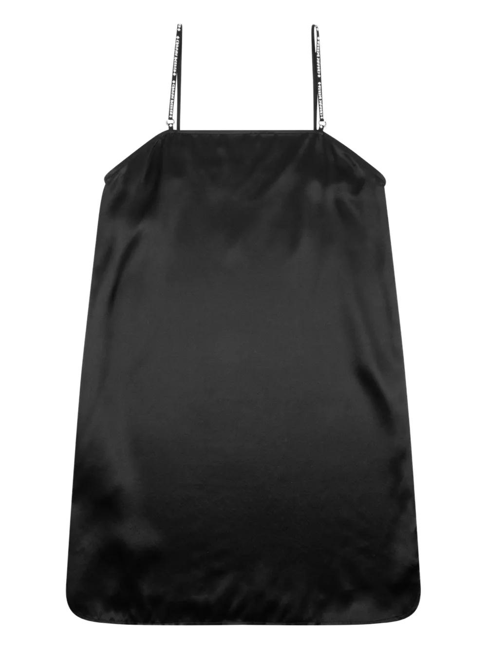 blue dress for baby girl Chrome Hearts Black Slim Dress