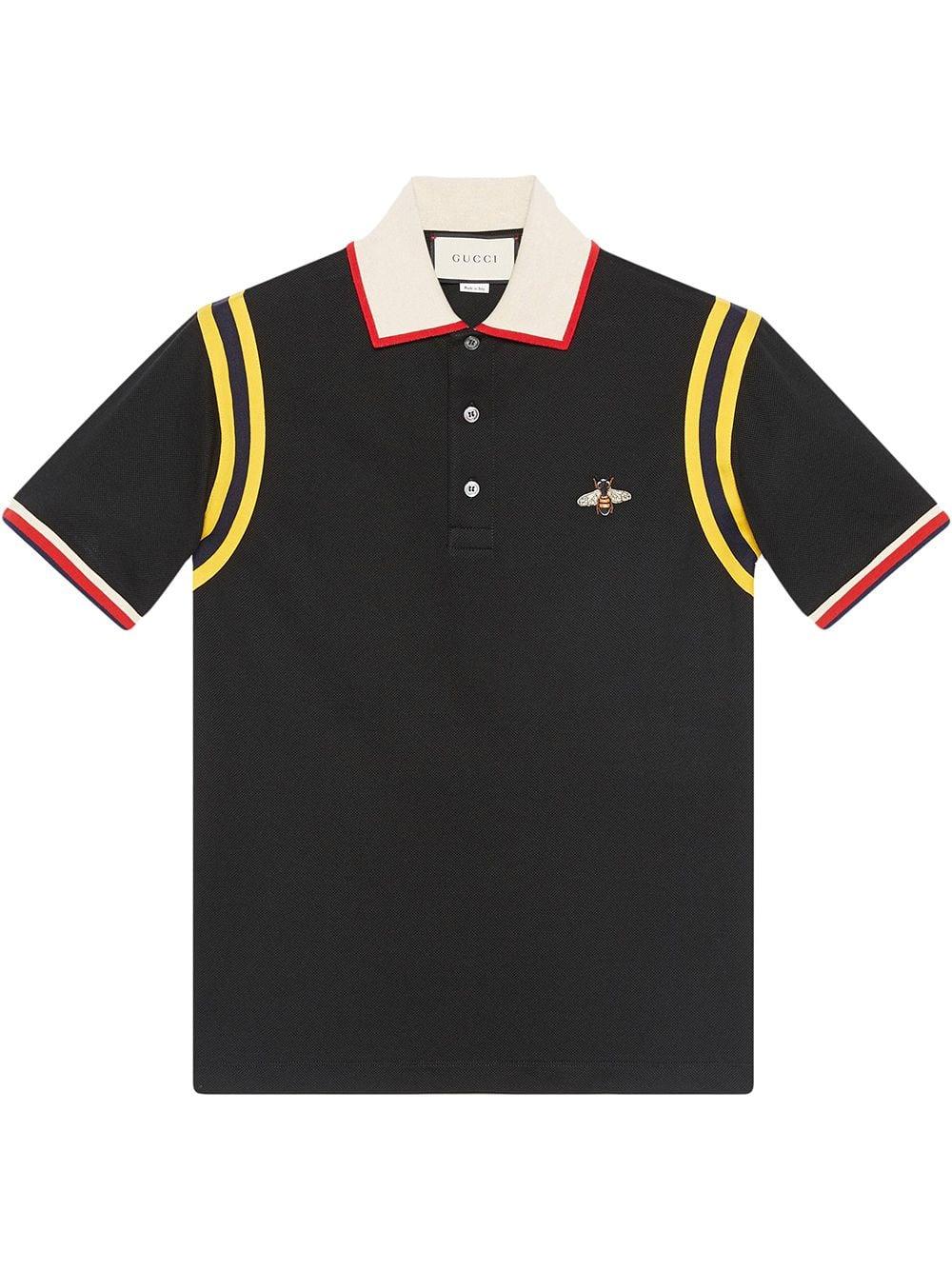 gucci bee shirt black