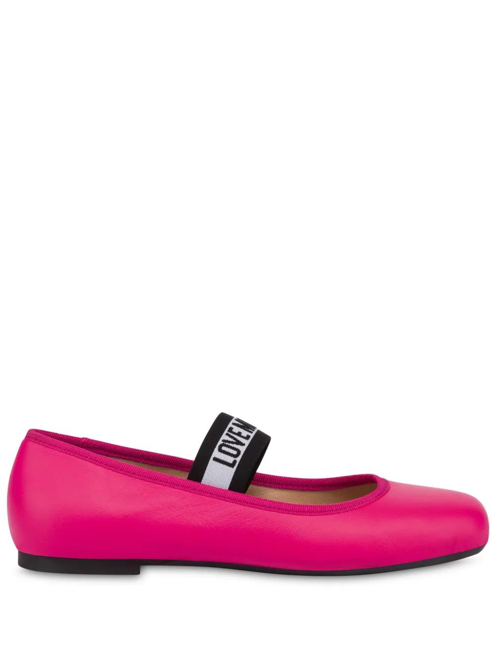 フラットシューズ LOVE MOSCHINO Woman Ballet flats Black 1 JA11061G0LIE3 00A 29995268_59032929_600.jpg
