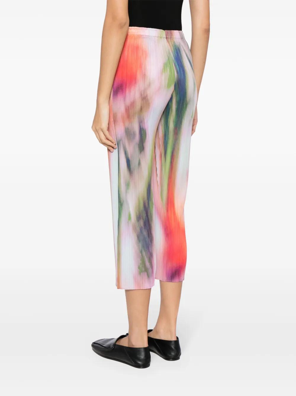 Pleats Please Issey Miyake Turnip & Spinach クロップドパンツ