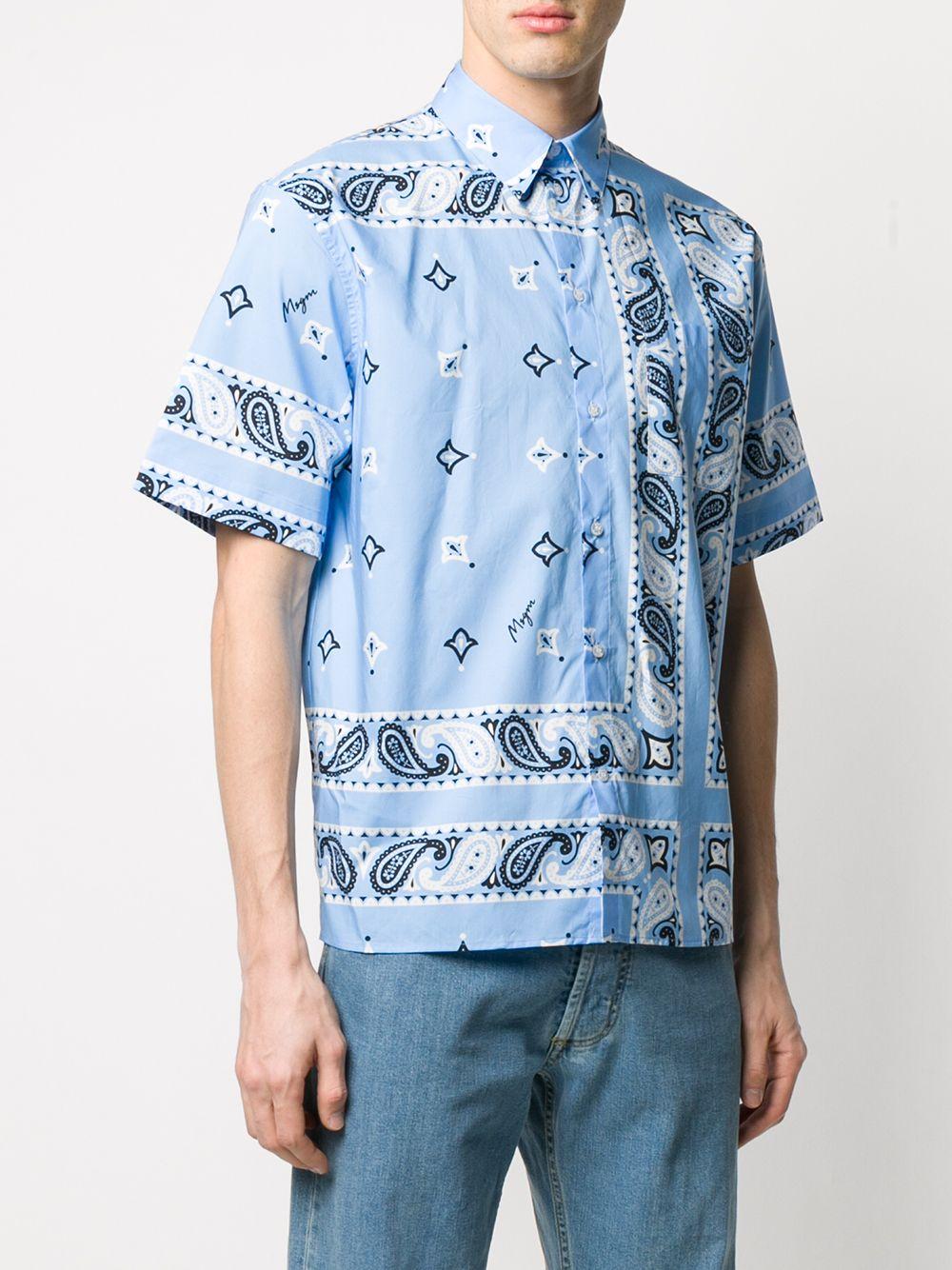 msgm bandana shirt