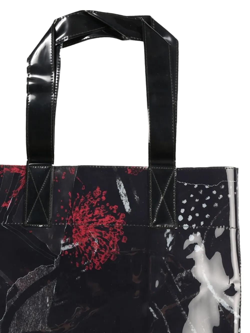 バッグ y's yohji yamamoto leather nylon totebag DISCORD YOHJI YAMAMOTO | Drape Leather Tote Bag | Men | Lane