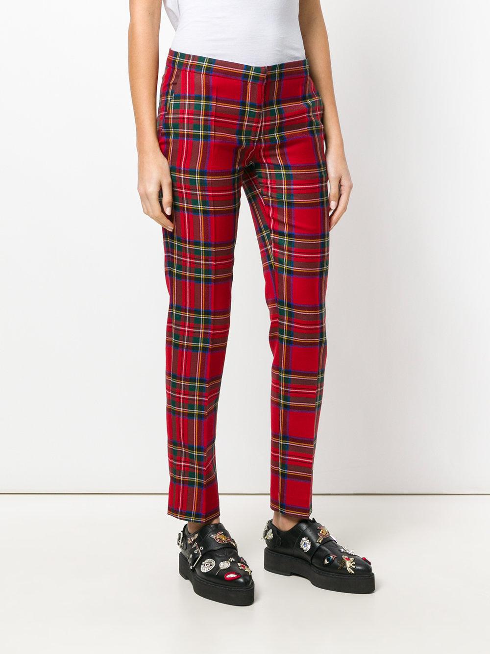 gap tartan trousers