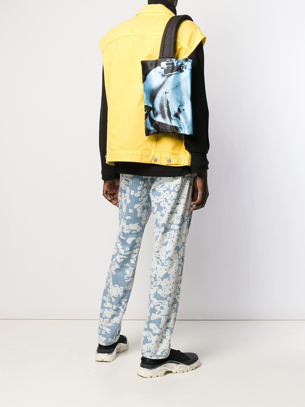 raf simons poster bag