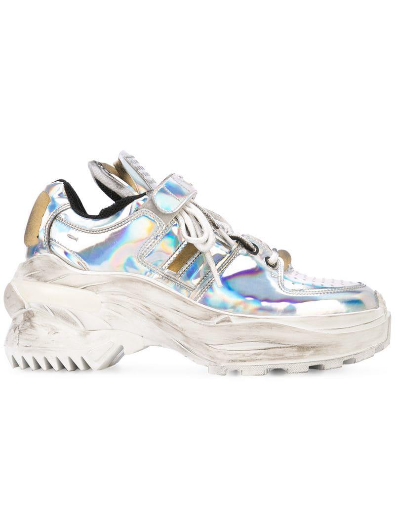 holo platform shoes