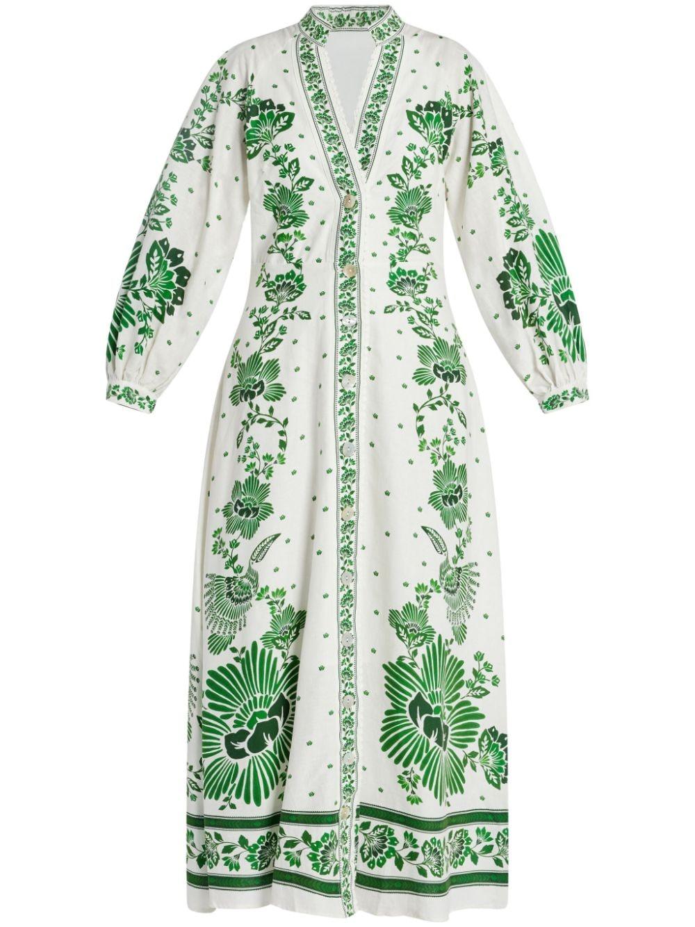 Blousejurk bloemenprint sale