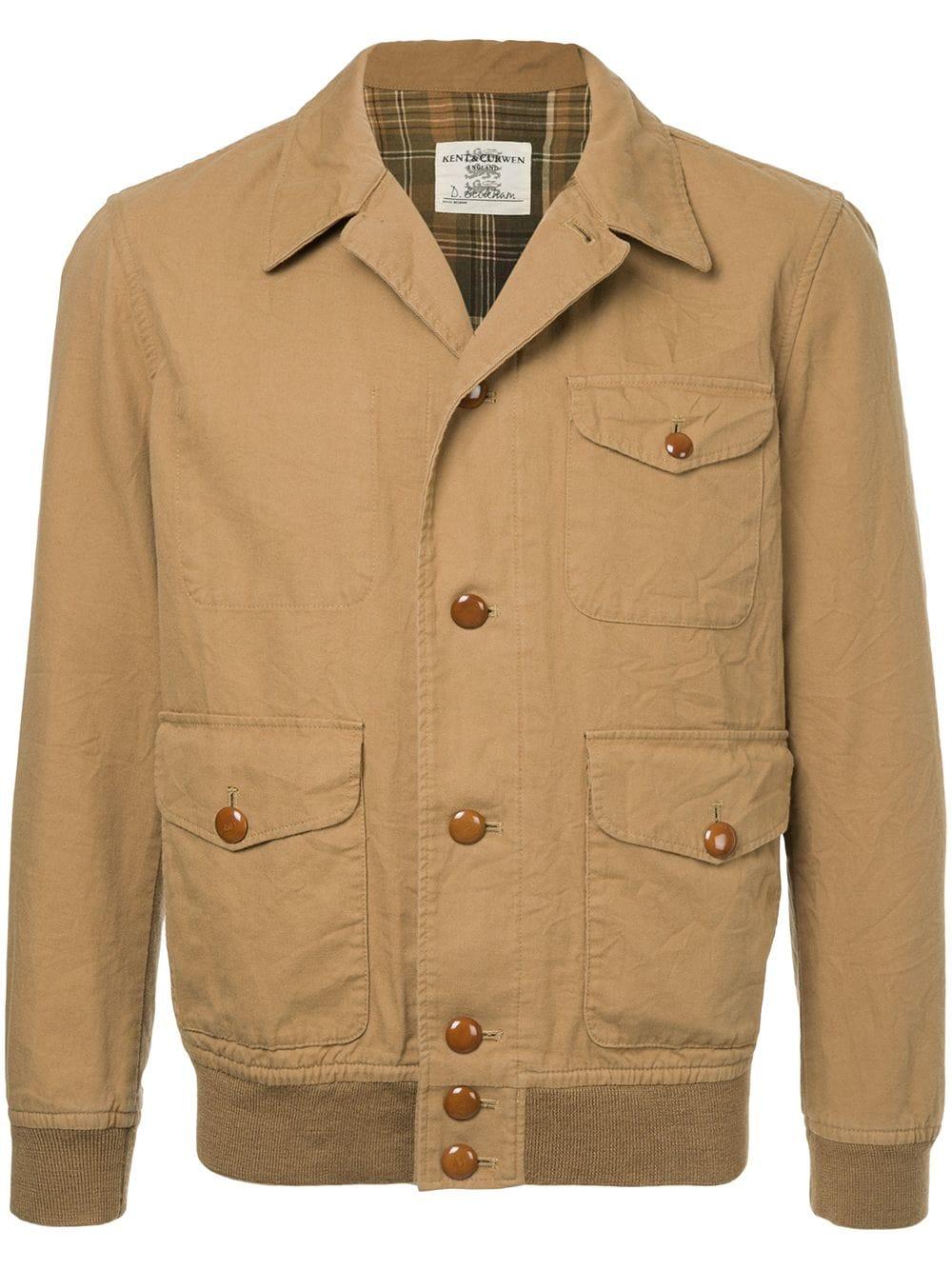 Kent & Curwen Three Pocket Shirt Jacket in Brown for Men | Lyst Canada