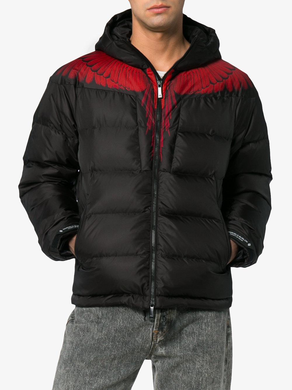 marcelo burlon wings down jacket