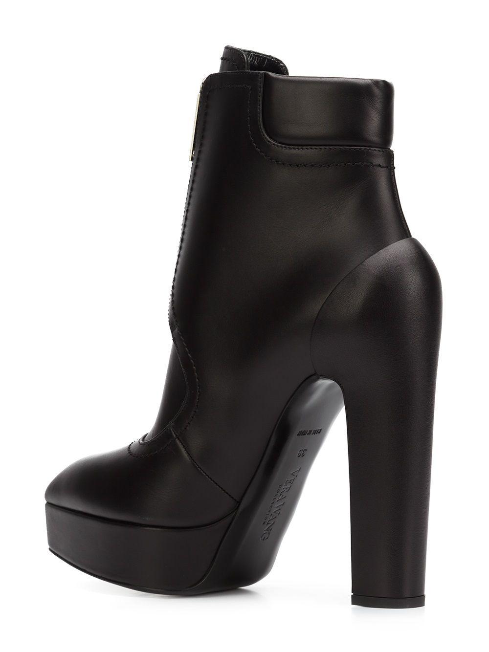 vera wang platform boots