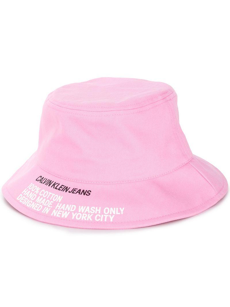 calvin klein hat pink