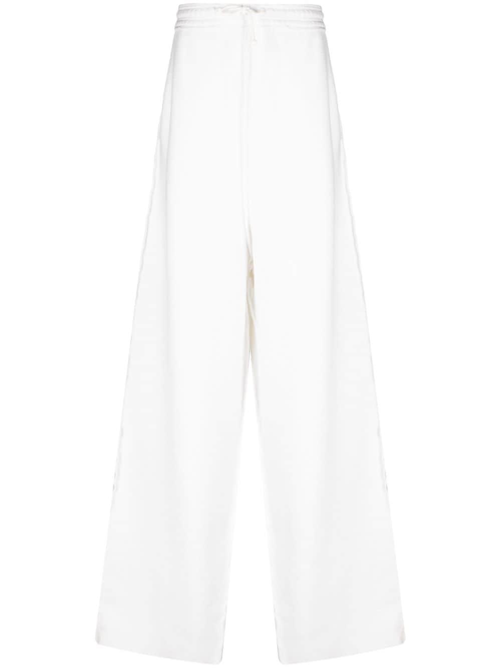 Vetements Extralong Track Pants in White for Men Lyst