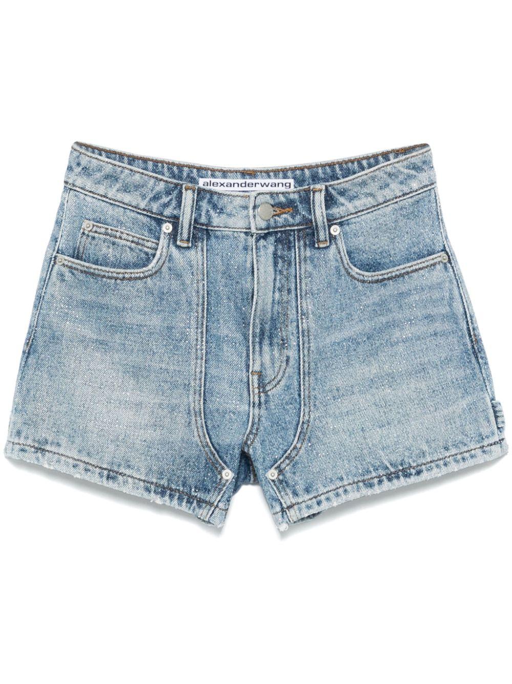 Alexanderwang デニムショートパンツ　25 Alexander wang デニムショートパンツ25