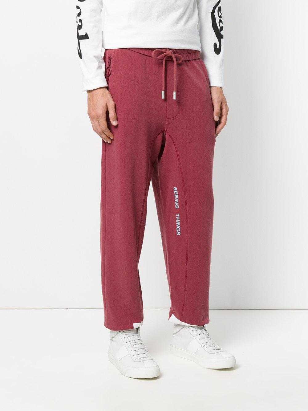 off white seeing things sweatpants