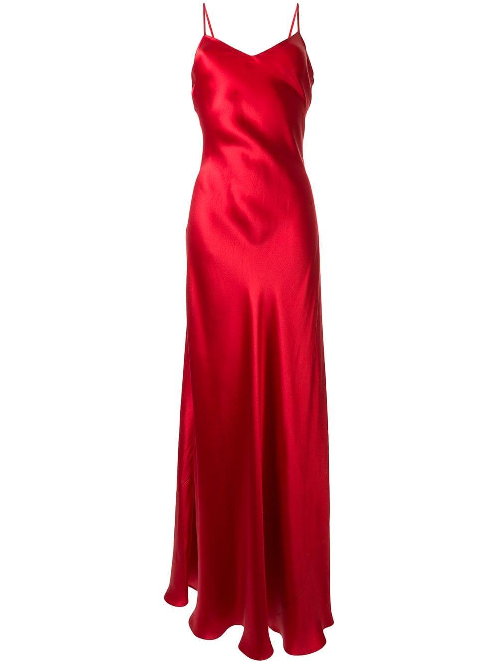 Evelyn Silk Slip Dress 