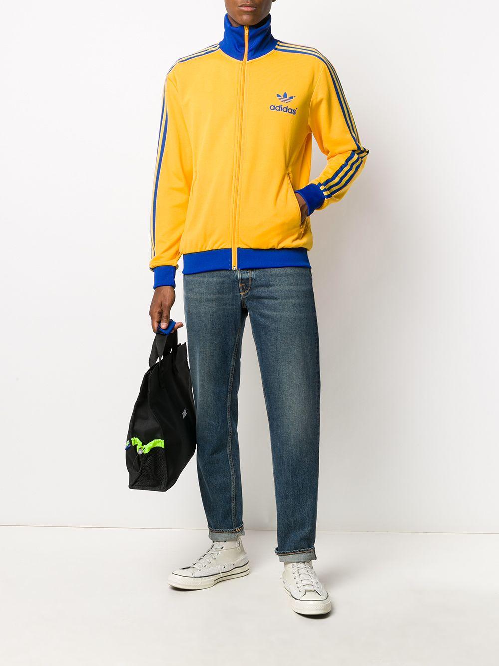 adidas Cotton Adicolor '70s Archive Track Jacket in Yellow for Men | Lyst