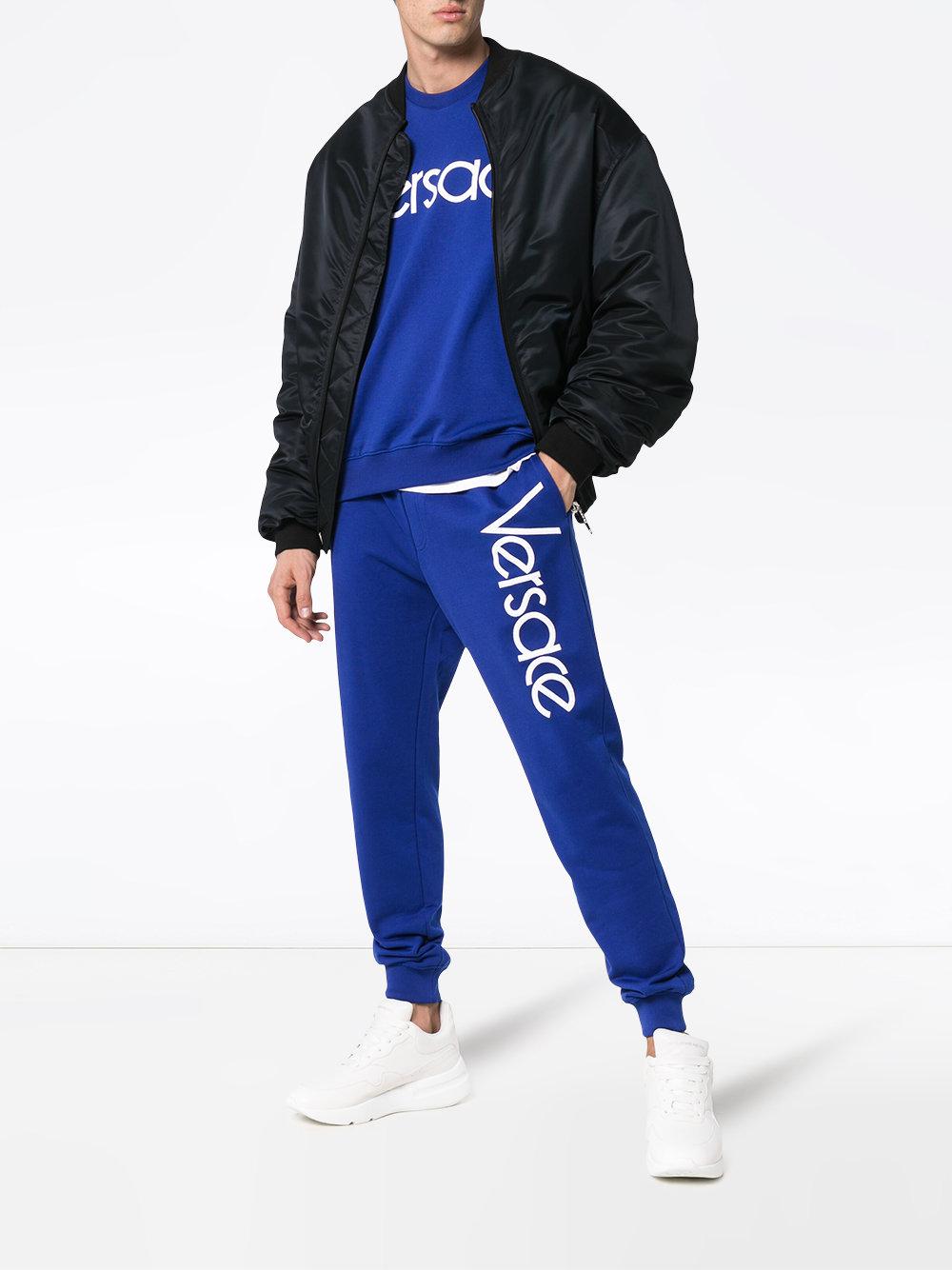Shop Jogging Versace Bleu | UP TO 59% OFF