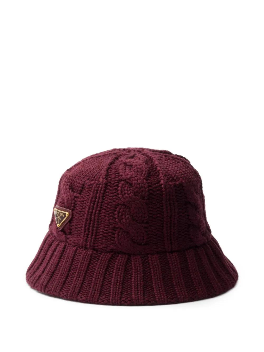 【ROMANTIC CROWN】23SS★ CABLE KNIT BUCKET HAT ROMANTIC CROWN]☆CABLE KNIT BUCKET HAT Designer fashion