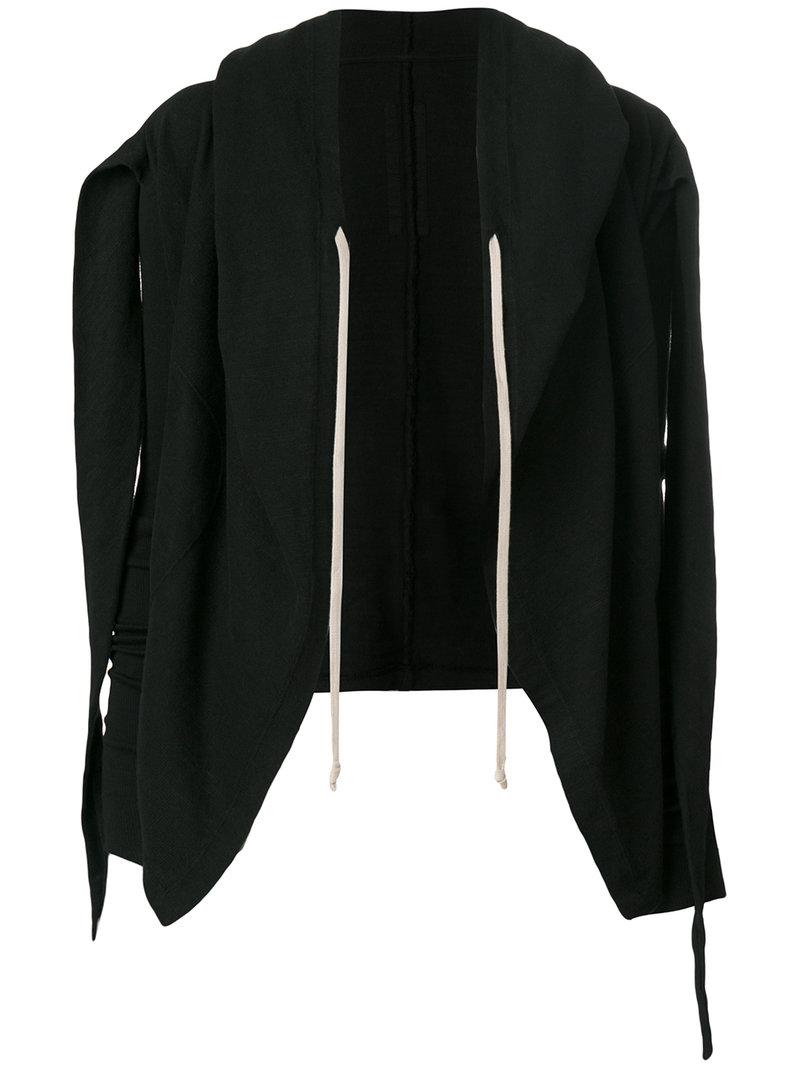 Lyst - Rick Owens Drkshdw Pointed Hood Sweatshirt in Black