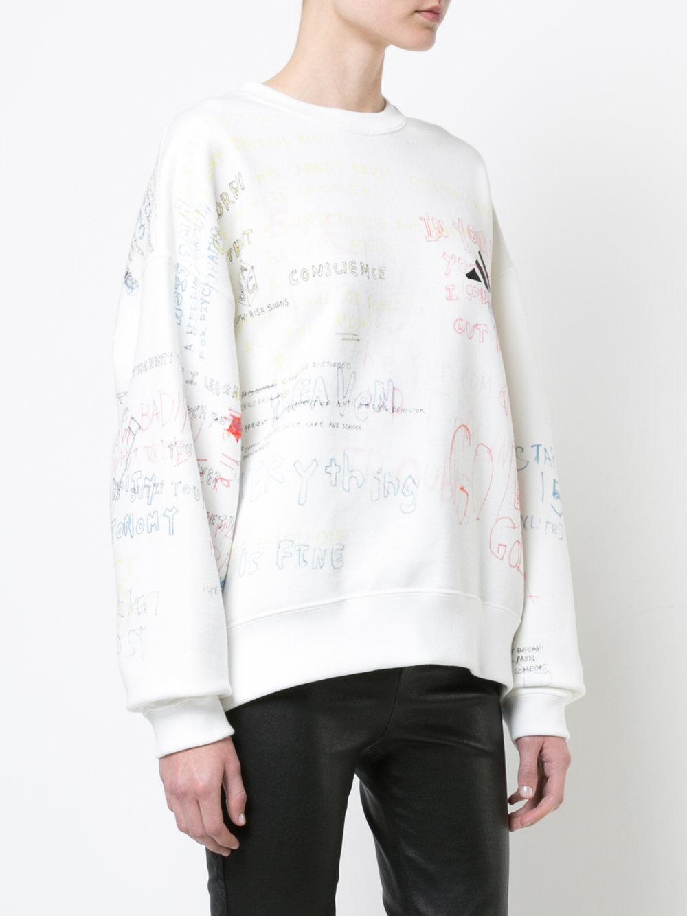 Yeezy Season Five Hand-Drawn Sweatshirt