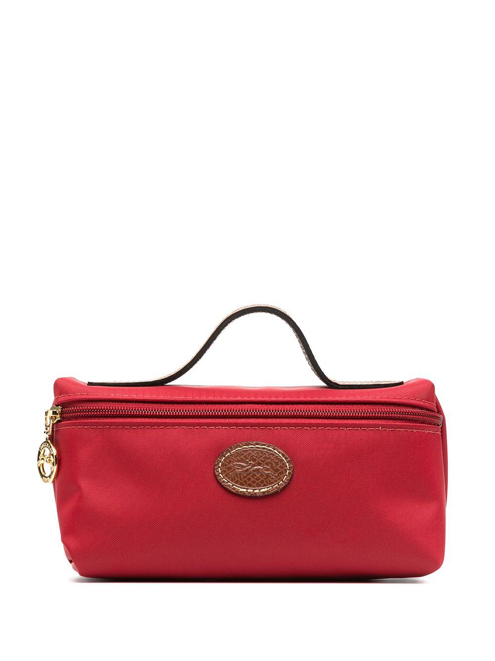 Longchamp Le Pliage Cosmetic Case in Red | Lyst
