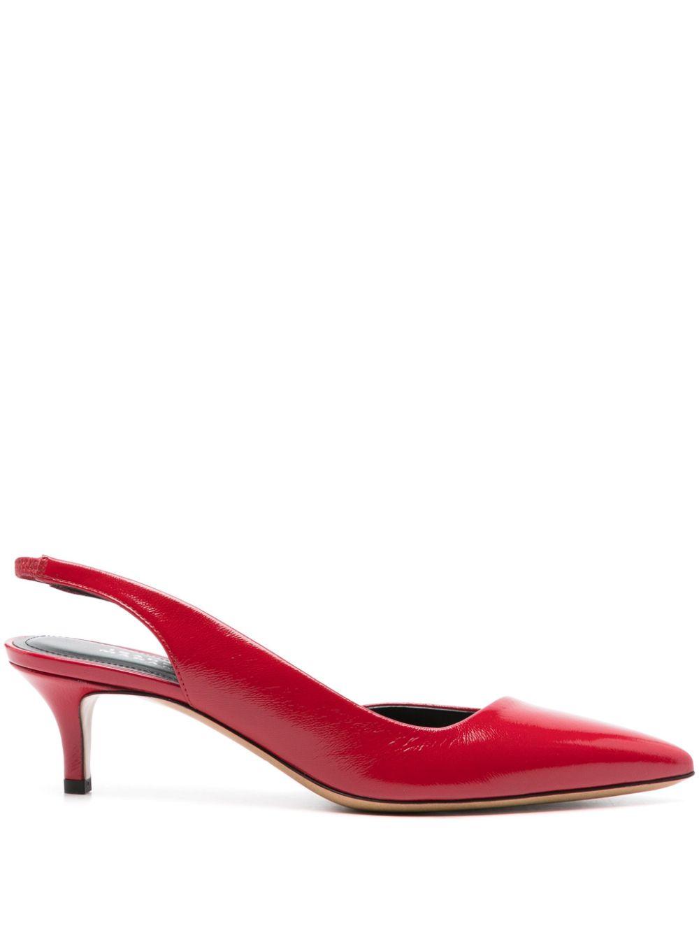 Isabel Marant レディース レッド Piery 60mm エナメルレザー Isabel Marant レディース レッド Piery 60mm エナメルレザー