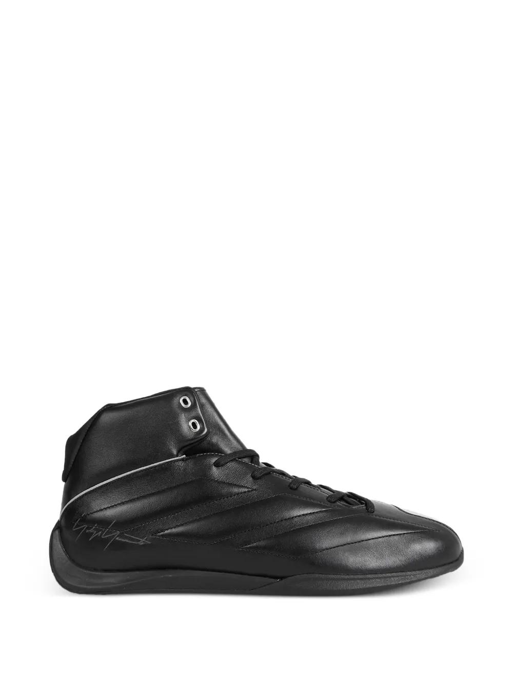靴 09ss y-3 All leather hitop sneaker Y-3 High-top sneakers for Men | Online Sale up to 65% off | Lyst