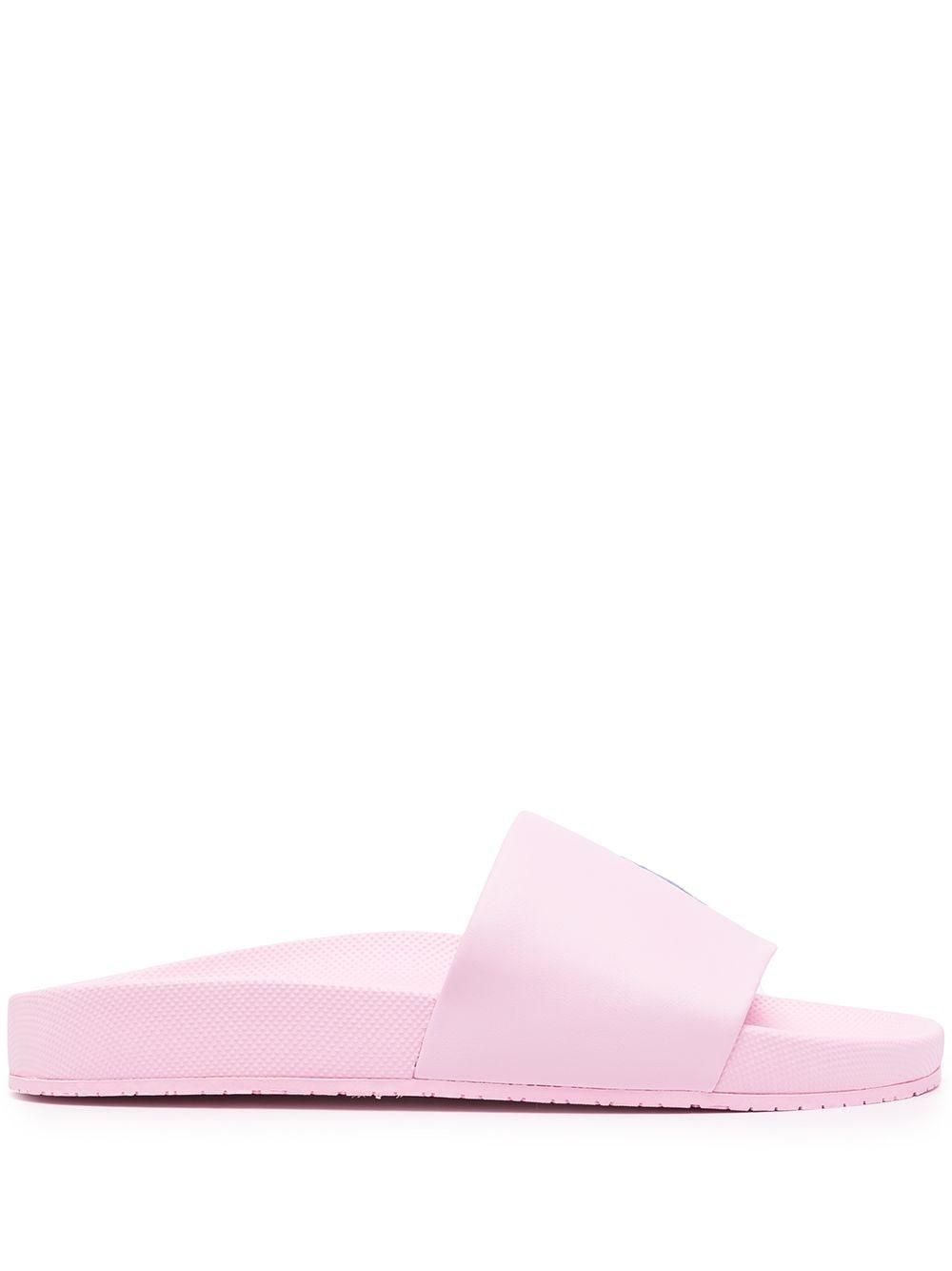 Polo Ralph Lauren Polo Pony Slippers in het Roze voor heren - Lyst