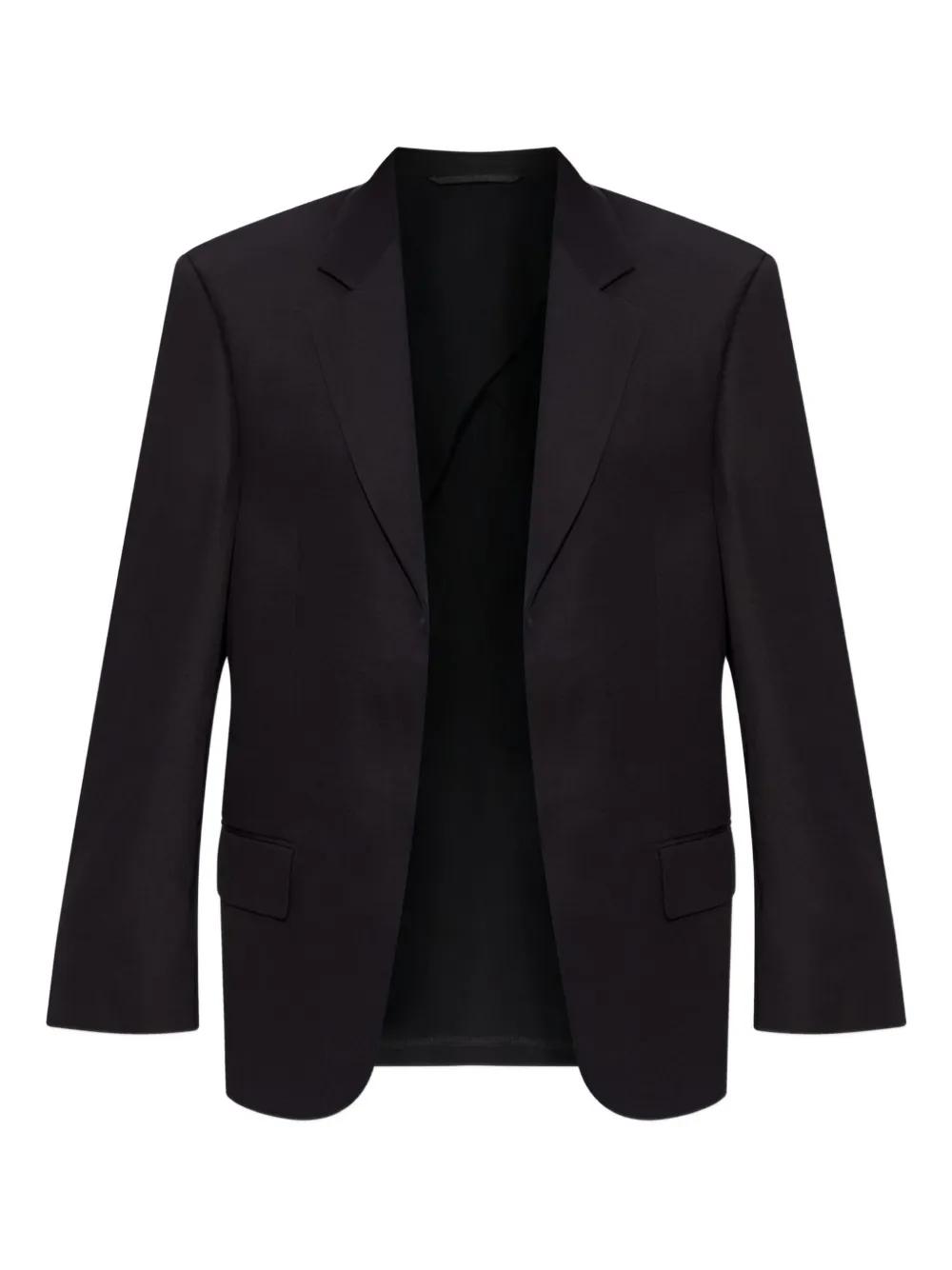BALENCIAGA スーツ ベスト付き 黒 BALENCIAGA スーツ ベスト付き 黒 メンズ
