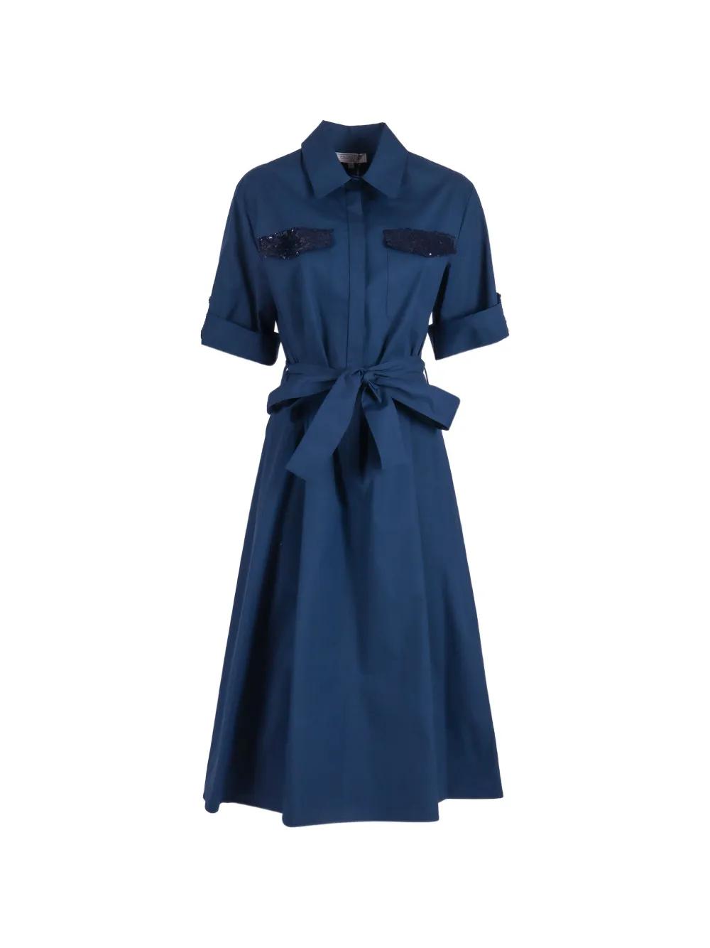 Designer Blue Sequin Shirt Dresses for Women - Up to 84% off | Lyst