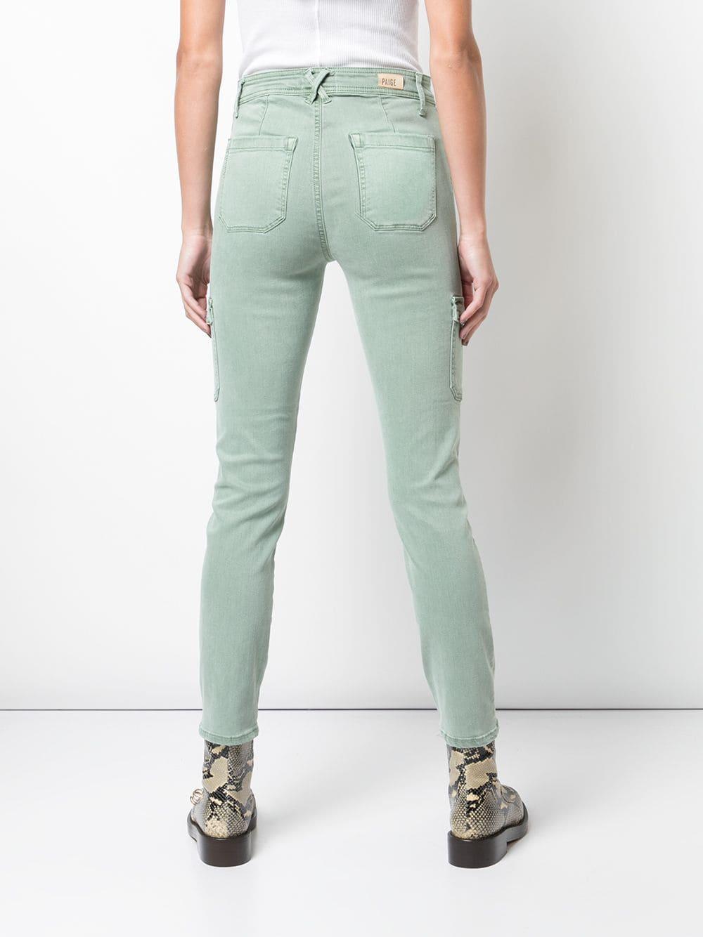 PAIGE Cotton Hoxton Skinny Cargo 