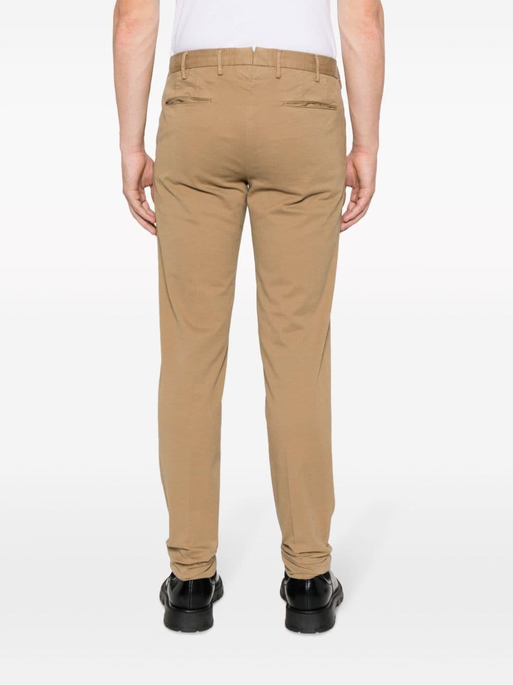 Incotex Mid-rise Cotton Blend Tapered Chinos in Natural for Men | Lyst