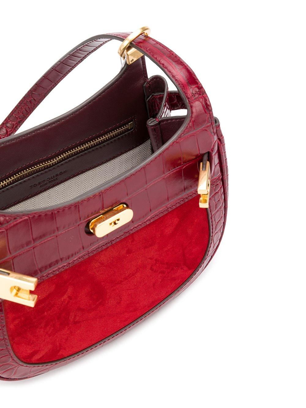 tory burch lee radziwill small saddlebolsa