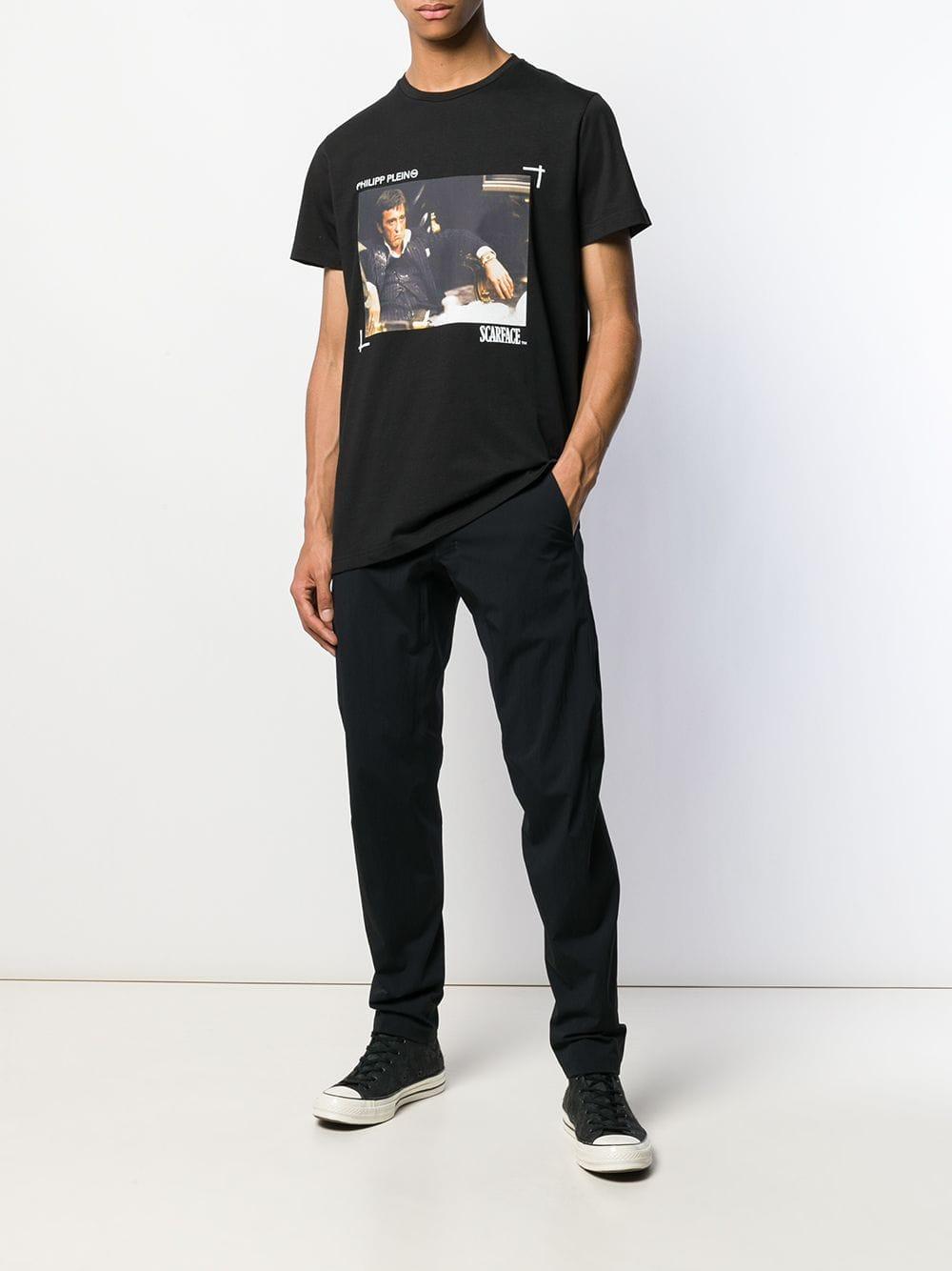Philipp Plein Cotton Scarface T-shirt in Black for Men | Lyst