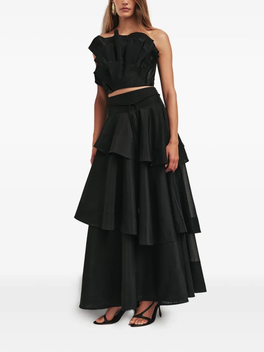 knee length dresses for ladies MiDee Modern Ballet Long Dress for Women Sleeveless Asymmetrical Skirt  Lyrical Dance Costume Modern contemporary Stsge Performance Outfit ballet  competition Wear Adult Party Evening Dresses – MiDee Dance Costume main image 1
