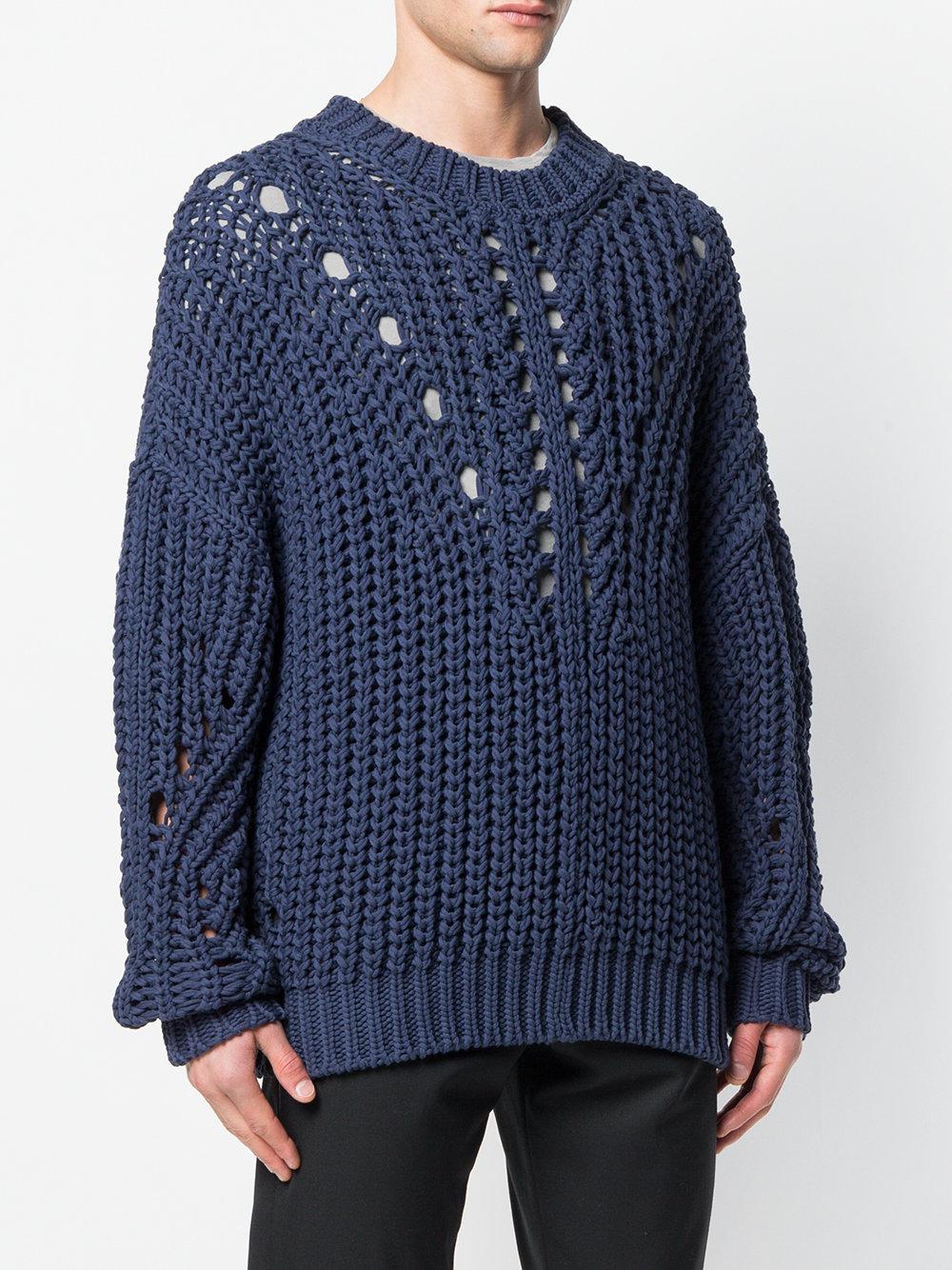 heavy knit mens jumper