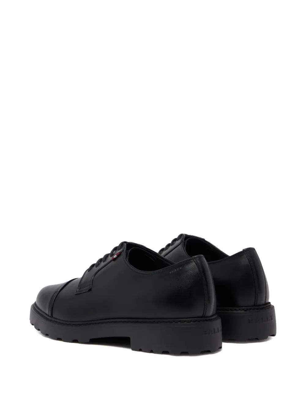 BALLY ブラックレザー REDISON レースアップシューズ ブラック Bally レースアップ メンズ | Lyst