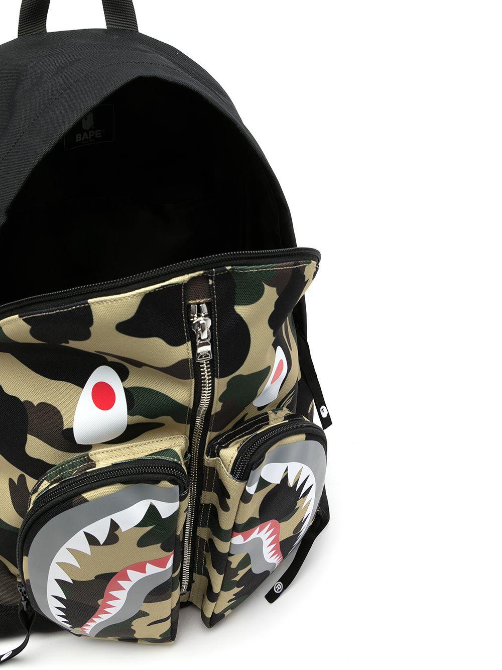  AKMASK 17inch Shark Backpack Camouflage 3D Print