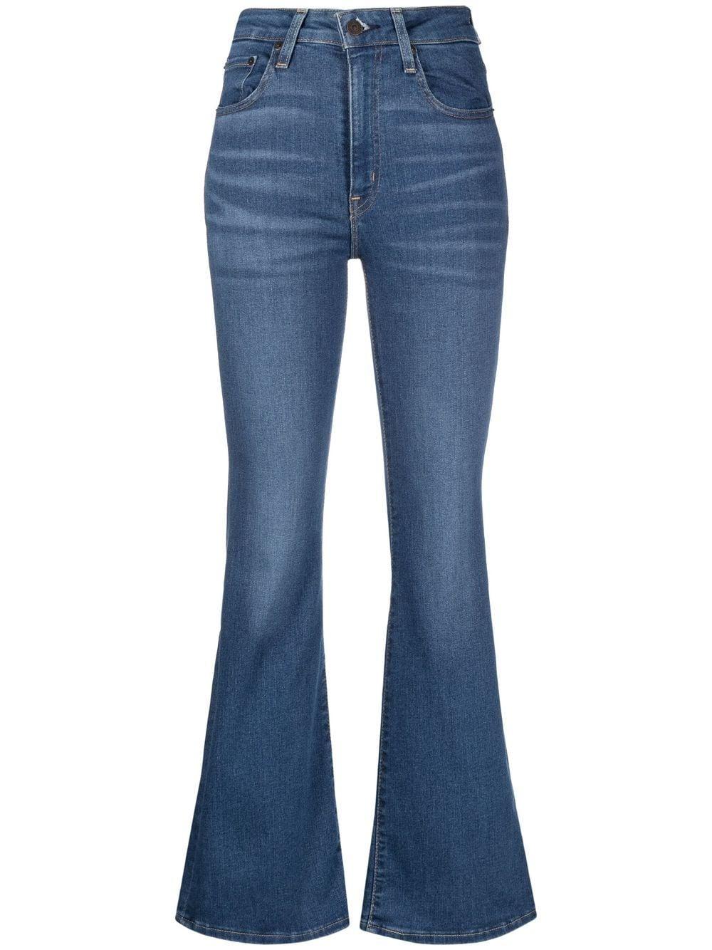 Levi's Denim 726tm Flared High-waist Jeans in Blue | Lyst Canada