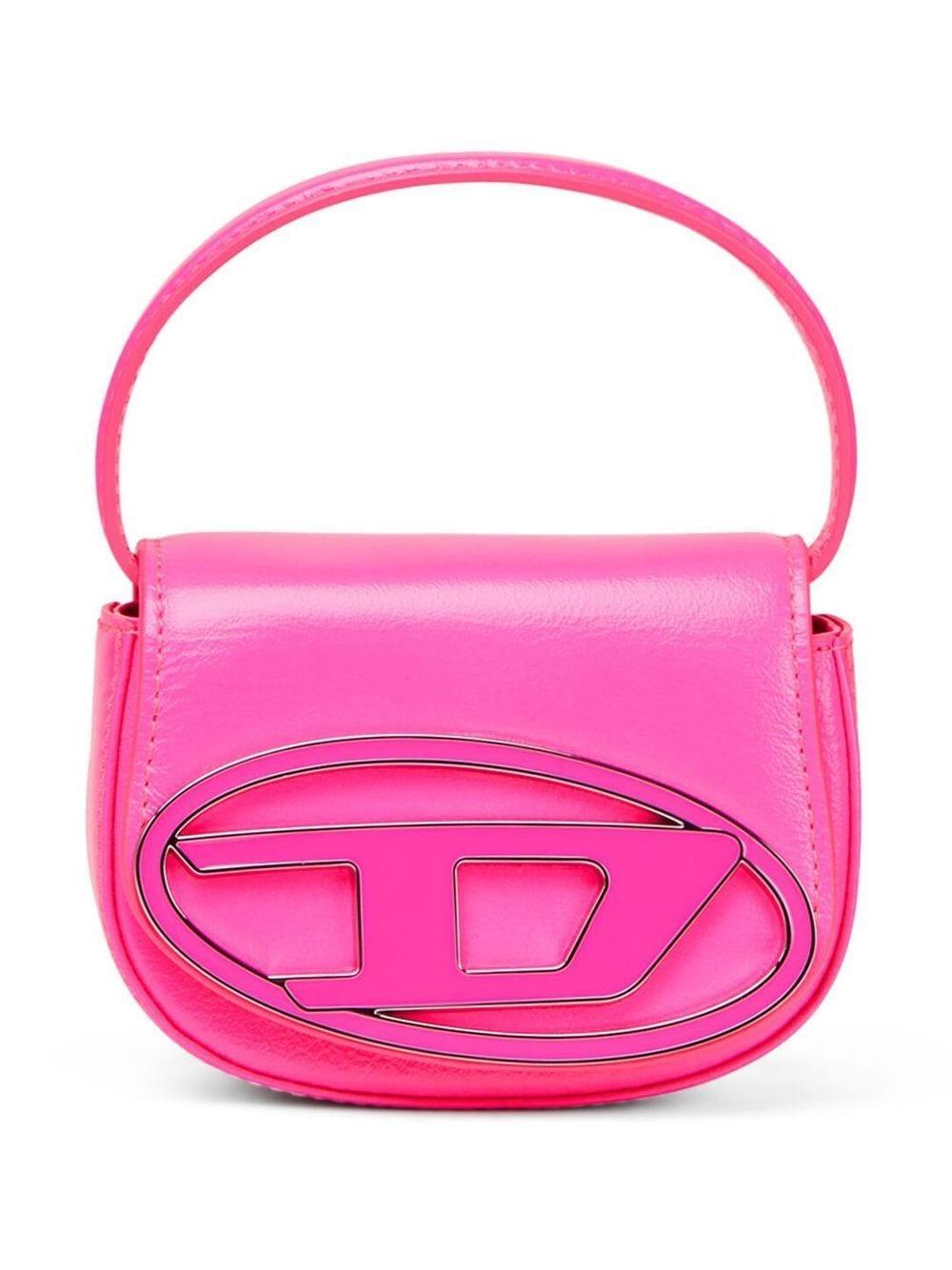 DIESEL Logo-plaque Crossbody Bag in Pink | Lyst