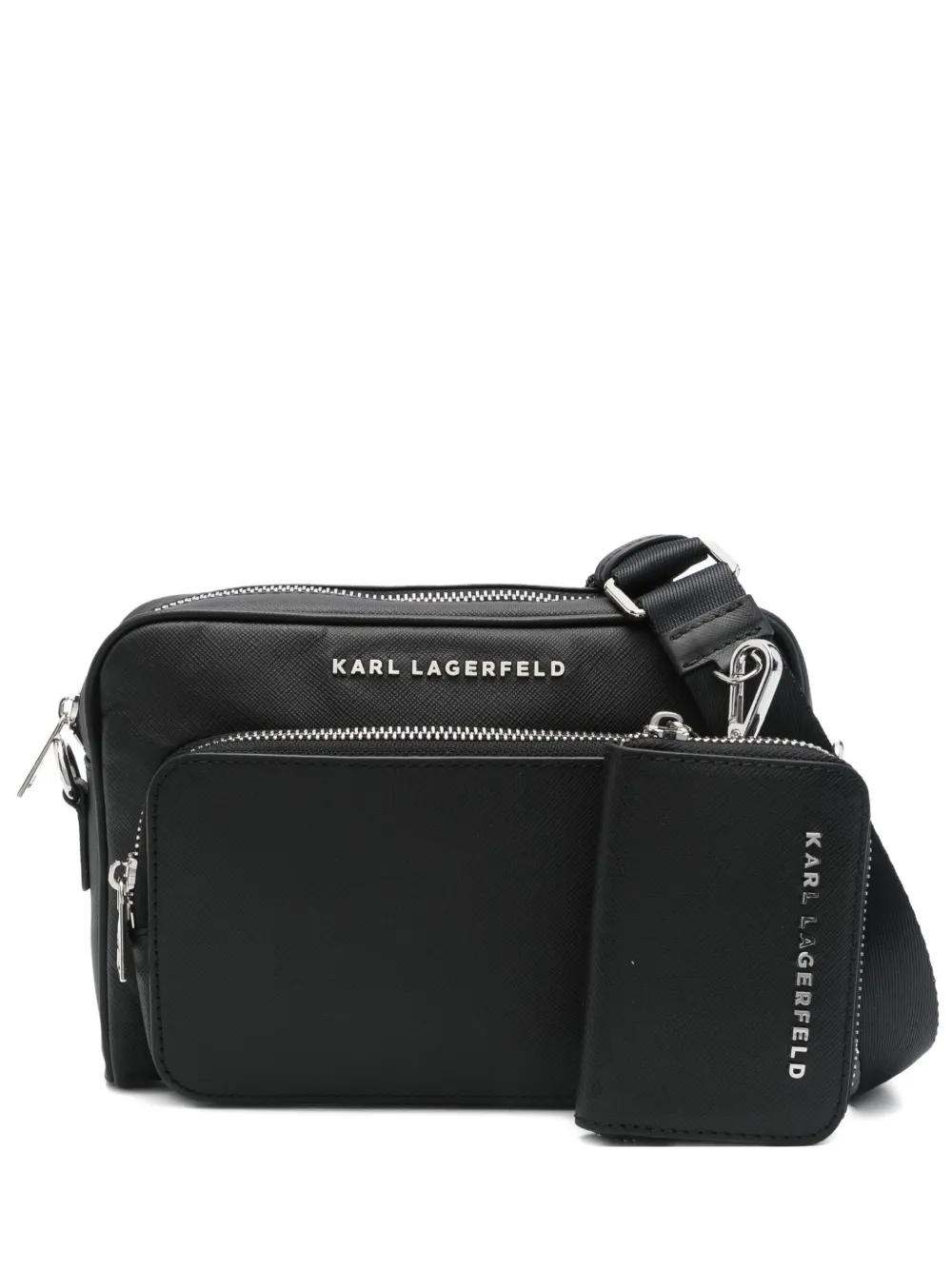 ショルダーバッグ KARL LAGERFELD Men Messenger Bags A1M32024999 BLACK Karl Lagerfeld Messenger bags for Men | Online Sale up to 53