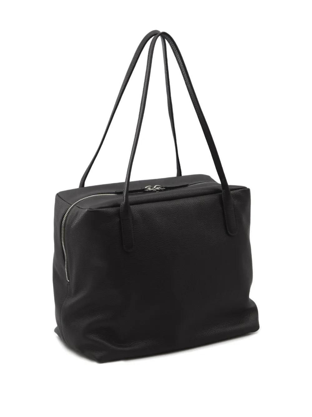トートバッグ The Row Henri Tote Bag In Grainy Leather The Row Henri bag brown in grained leather | TheDoubleF