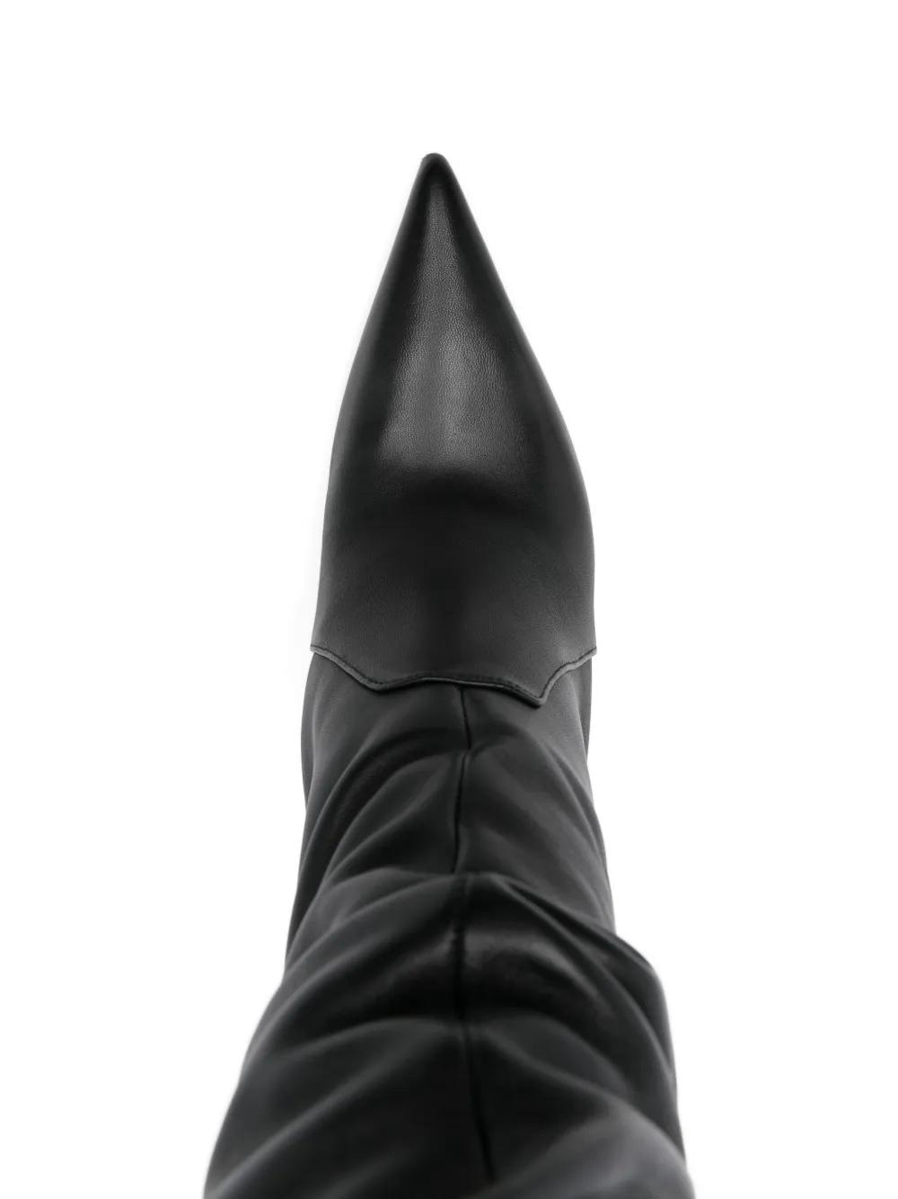 Michael Kors Slouchy Pointed-Toe Boots in Black Lyst