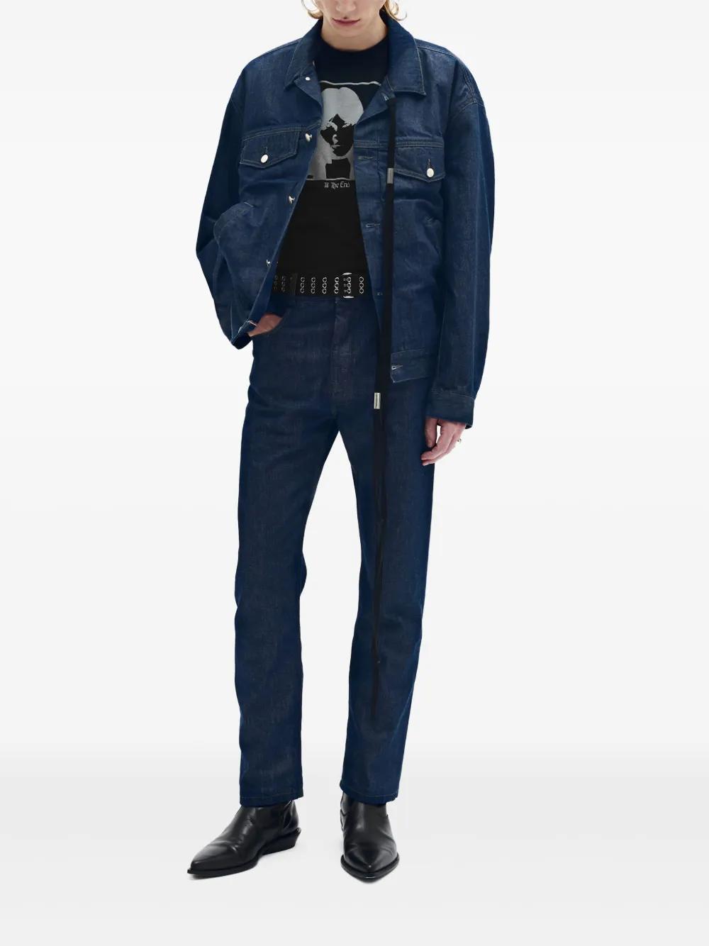 Ann Demeulemeester Patrick Denim Jacket in Blue for Men | Lyst