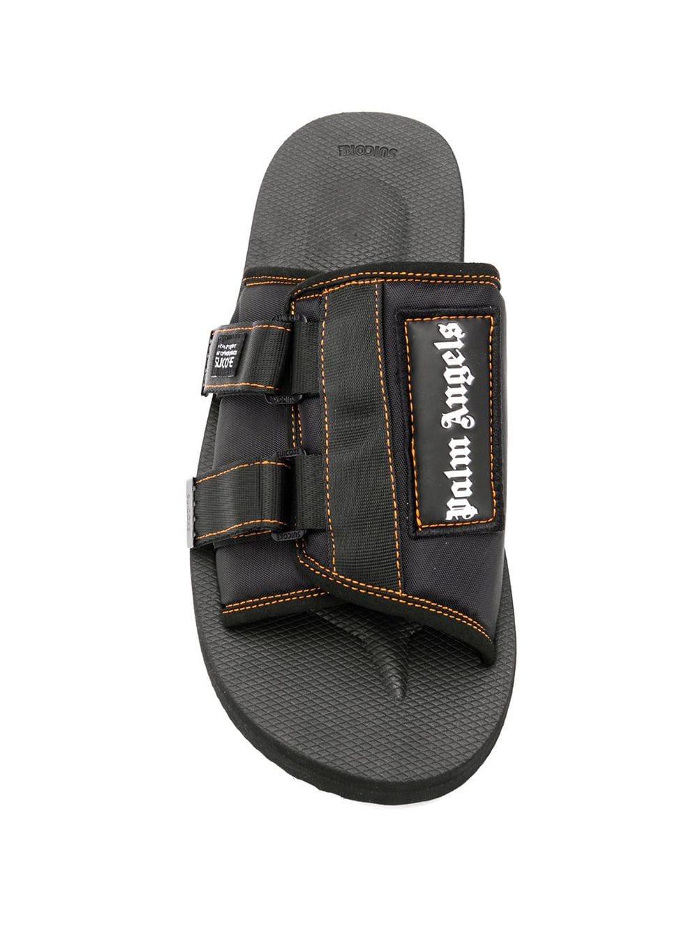 palm angels flip flops